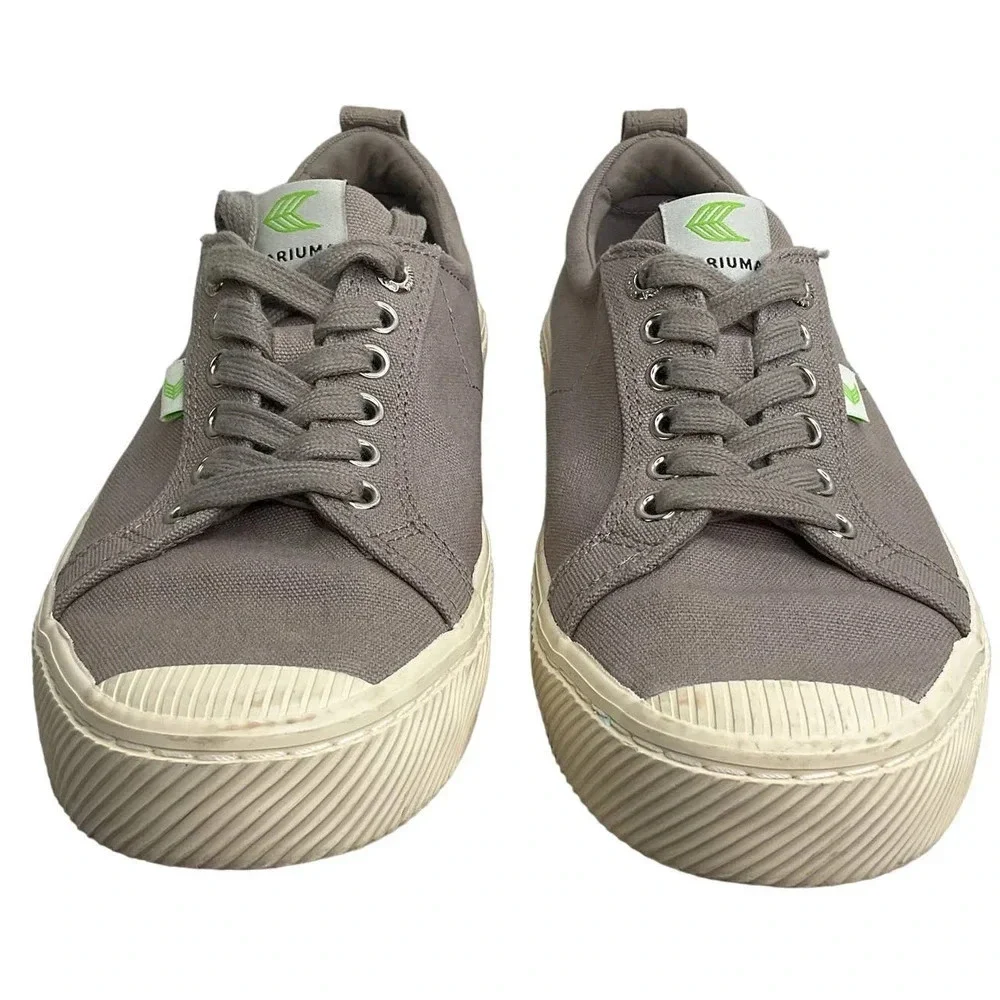 CARIUMA OCA Low Mystic Grey Canvas‎ Unisex Sneaker Mens 8 Womens 9.5